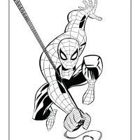 printables spider man coloring activities