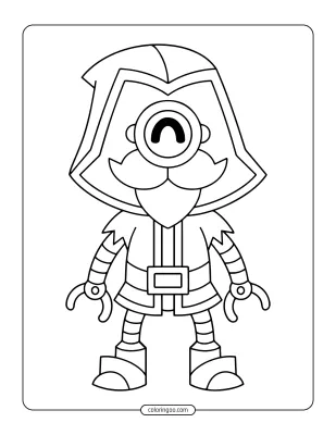 Brawl Stars Printables Coloring Pages