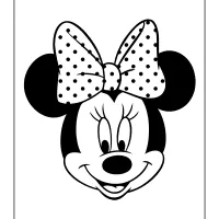 minnie mouse coloring pages