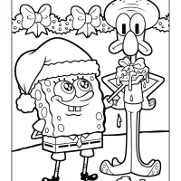 spongebob squidward tentacles coloring pages