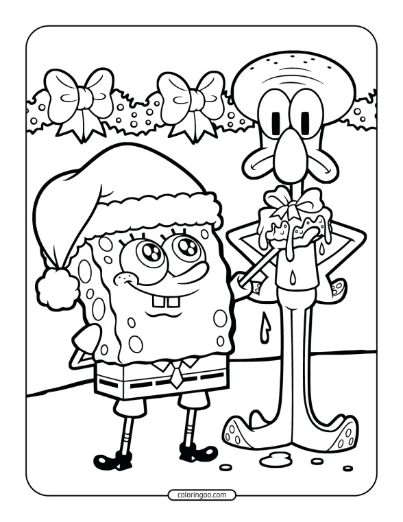 Spongebob Squidward Tentacles Coloring Pages 1 spongebob squidward tentacles coloring pages