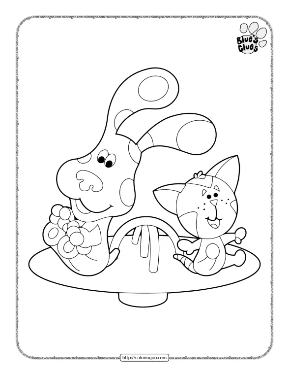 Blue and Periwinkle Pdf Coloring Sheet 1 blue and periwinkle pdf coloring sheet