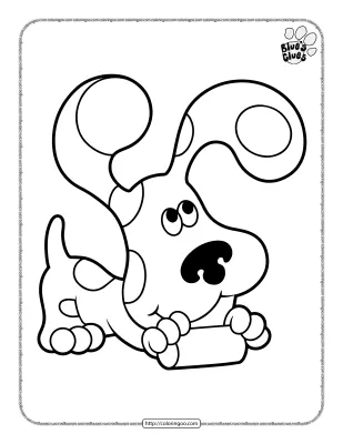 Blues Clues Pdf Coloring Activities
