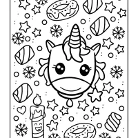 Cute Kawaii Coloring Pages 14 8 cute kawai coloring pages 014