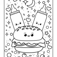 Cute Kawaii Coloring Pages 15 7 cute kawai coloring pages 015