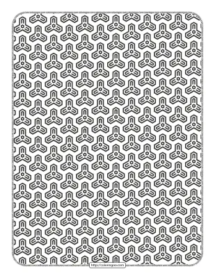 Modern Linear Graphic Design Pattern