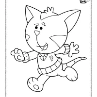 periwinkle from blues clues coloring sheet