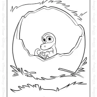 Arlo Hatches From An Egg