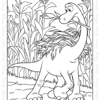 Arlo is Harvesting Coloring Page