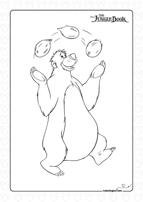 Baloo Juggling Coconuts