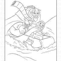 Beast and Bella Coloring Page 2 Beast and Bella Coloring Page