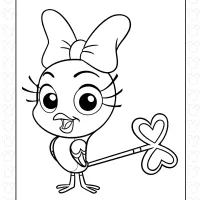 Cuckoo Loca Coloring Page