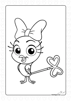 Cuckoo Loca Coloring Page
