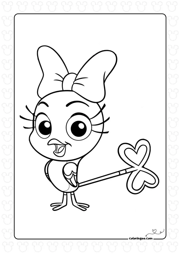 Cuckoo Loca Coloring Page