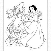 Cute Princess Snow White