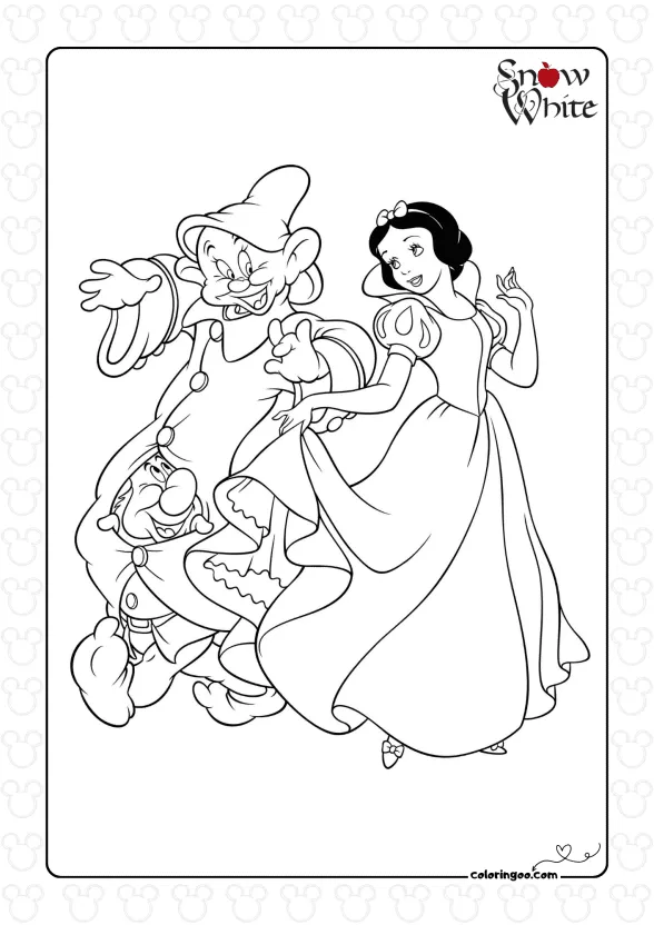Cute Princess Snow White