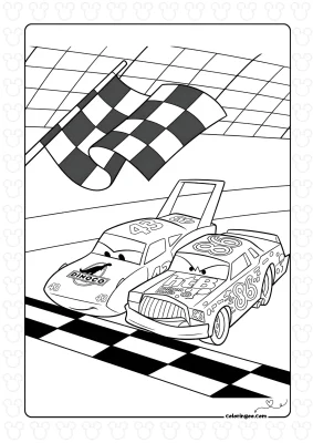 Dibujos para colorear de Cars de Disney