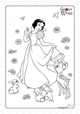 Disney Snow White Printables