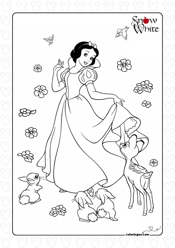 Disney Snow White Printables