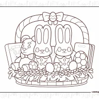 Easter Pdf Coloring Activities for Kids