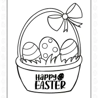 Easy Happy Easter Basket