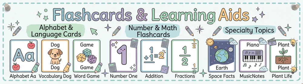 Flashcards Banner Flashcards Banner