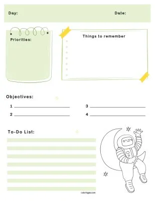 Printable Daily Planners 03