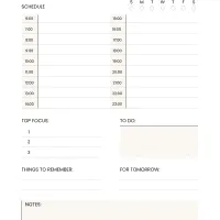 Free Printable Daily Planner 08 11 Free Printable Daily Planner 08