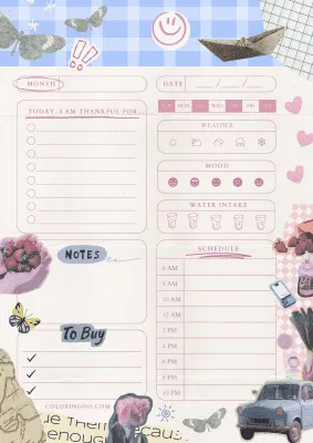 Free Printable Daily Planner 11