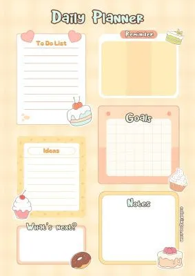 Free Printable Daily Planner 16