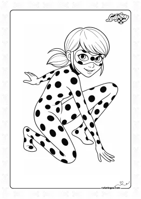Free Printable Ladybug Coloring Page