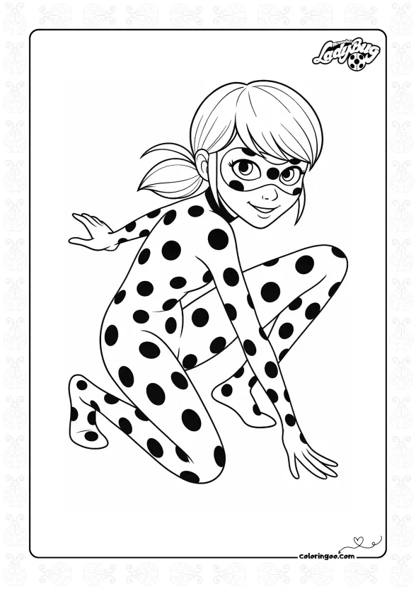 Free Printable Ladybug Coloring Page
