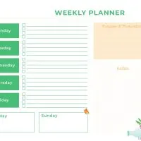 Free Printable Weekly Planner 05 11 Free Printable Weekly Planner 05