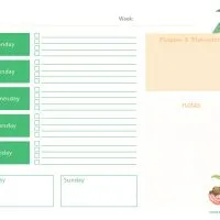 Free Printable Weekly Planner 06 10 Free Printable Weekly Planner 06