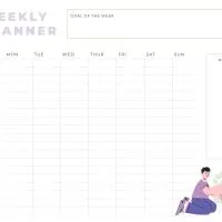Free Printable Weekly Planner 07 9 Free Printable Weekly Planner 07
