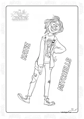 Katie Mitchells Coloring Page
