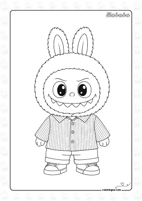 Labubu Coloring Activities
