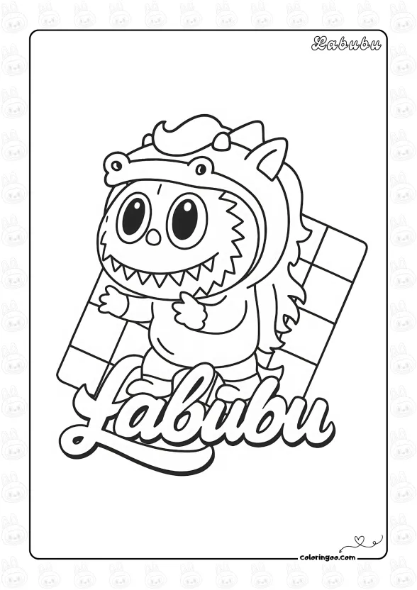Labubu Fridge Magnet Blind Box