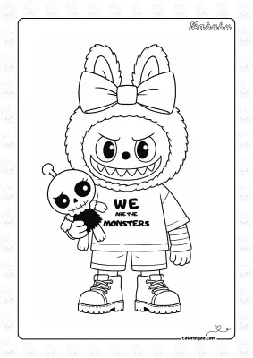 Labubu We Are The Monsters