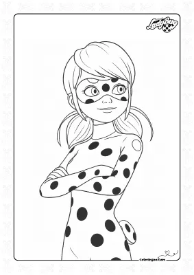 Ladybug Pdf Coloring Pages