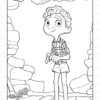 Luca Paguro Pdf Coloring Pages