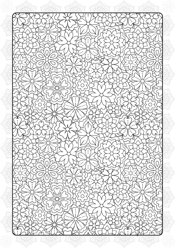 Mandala Pdf Coloring Pages for Adults 1 Mandala Pdf Coloring Pages for Adults