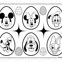Mickey Mouse Easter Eggs