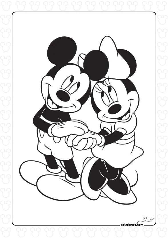 Mickey and Minnie Valentines Day