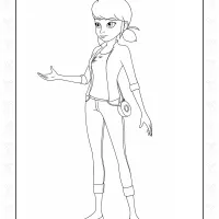 Miraculous Tales Of Ladybug Coloring Page