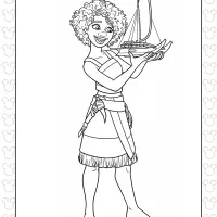 Moana 2 Loto Coloring Pages