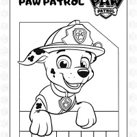 Paw Patrol Colouring Page 5 Paw Patrol Colouring Page