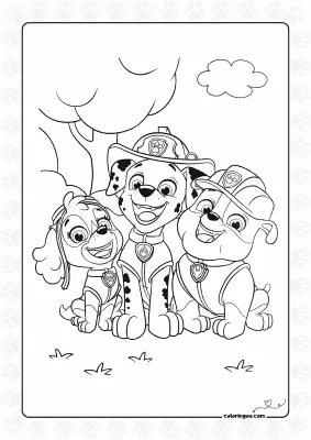 Paw Patrol Happy Pose