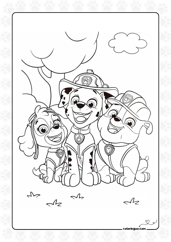 Paw Patrol Happy Pose