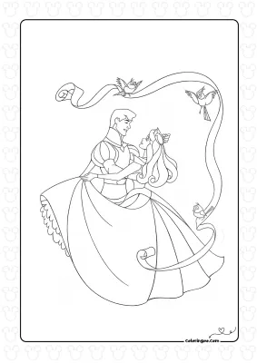 Prince Phillip and Sleeping Beauty